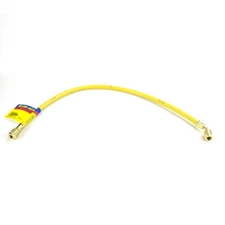 Yellow Jacket 21024 24" 1/4" Yellow Charging Hose, Plus II