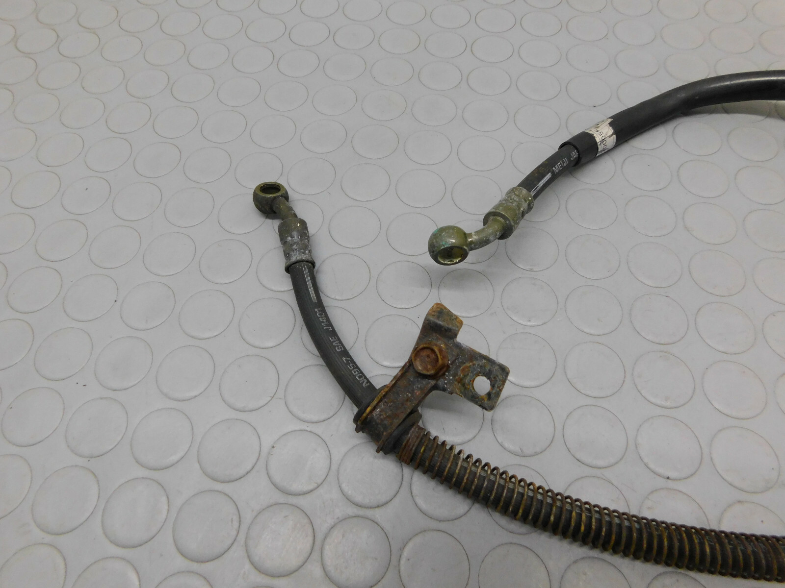 TUBO FRENO ANTERIORE PER POMPA FRENO PER PIAGGIO VESPA COSA 125 150 200 CL CLX COSA 2 TUBAZIONE FRENO ANTERIORE ORIGINALE PIAGGIO R.o. 266486 - Foto 6