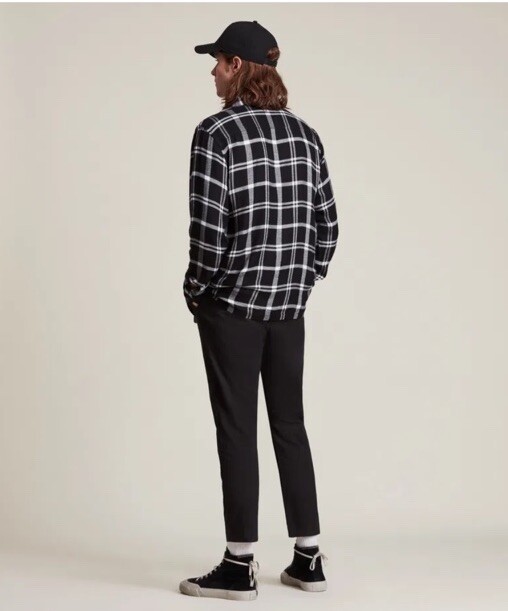 ALLSAINTS  Men’s Arline Shirt Size Small GENUINE RRP £95 #E8 image 4