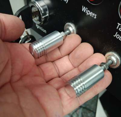 ATS ETS SIM-PANEL - M4 thread brake knob adapters button box 2pk
