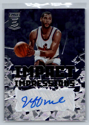 2021/22 Panini Donruss Elite Impact Impressions Jeff Malone Auto #II-JML Bullets