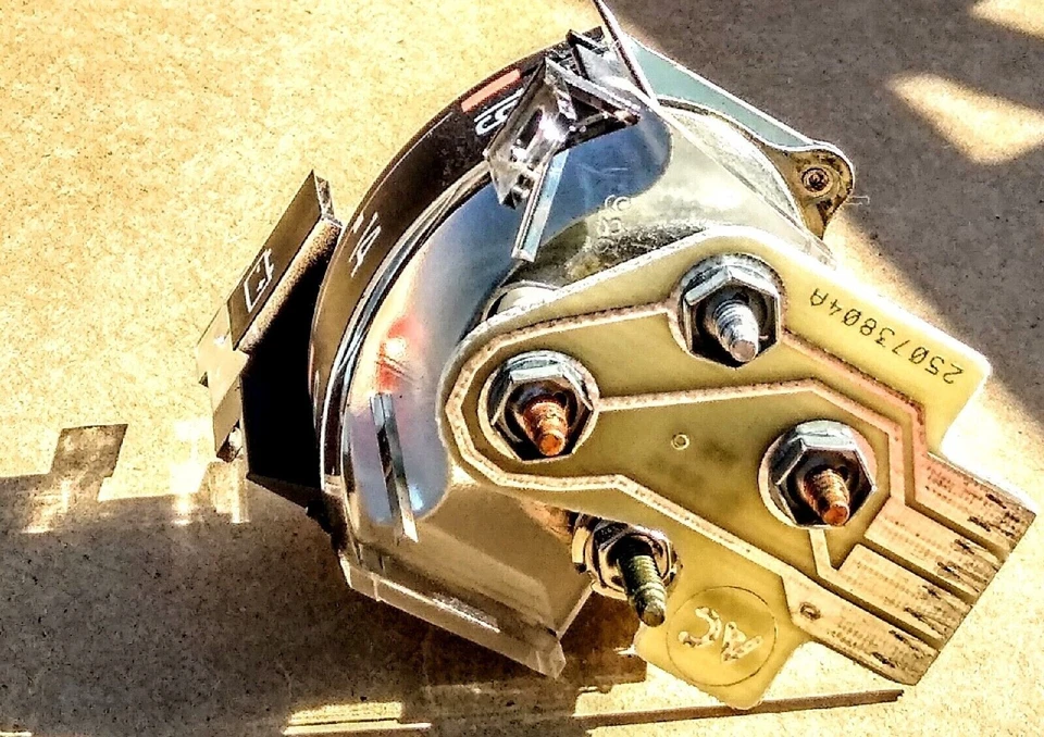 86-94 S10 Blazer S15 Jimmy Sonoma Voltage Battery Ammeter Amp Charging Gauge OEM - Image 4 of 4