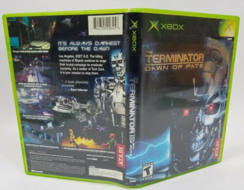 Terminator: Dawn of Fate (Microsoft Xbox, 2002) Completo Probado en Caja Original - Imagen 3 de 5