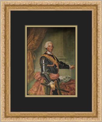 Anton Raphael Mengs Charles III Custom Framed Print 