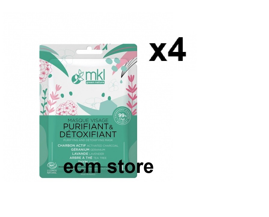Mkl Masque Visage ' Purifiant' Masque(S) Pour Le 10 Ml - Image 2