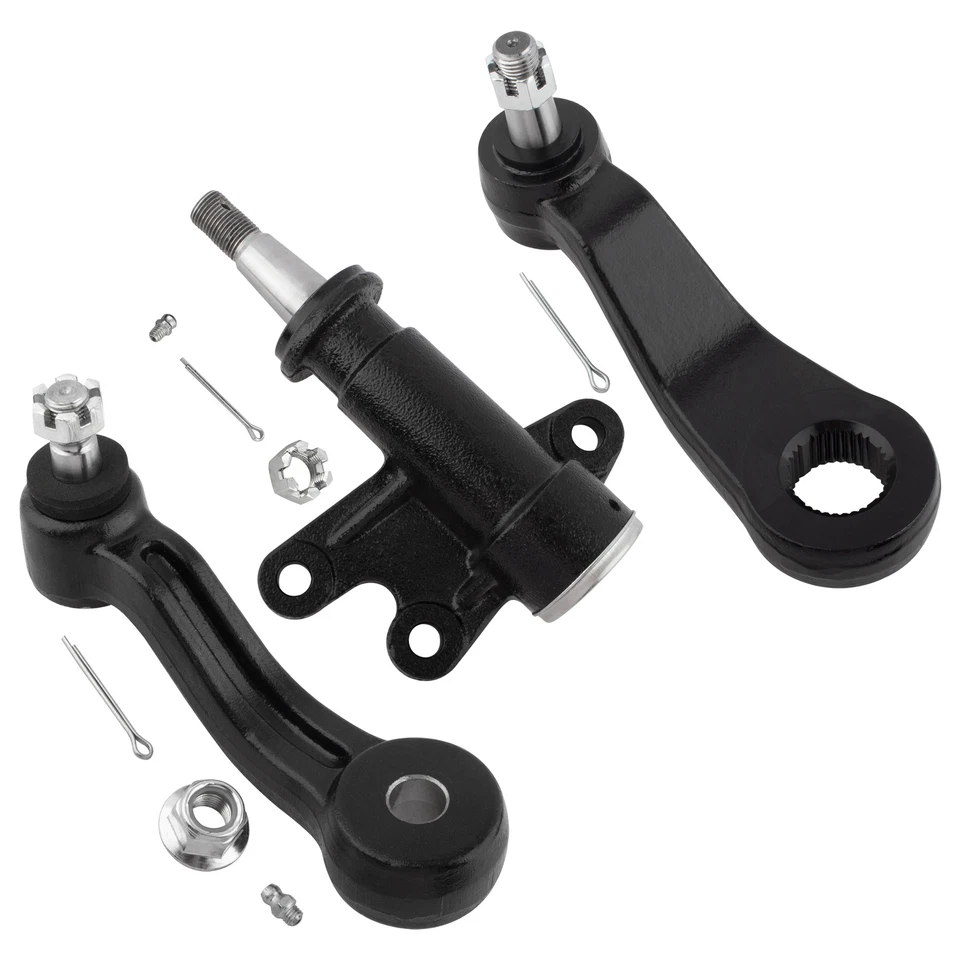 Front Steering Idler Pitman Arm Bracket Kit for Chevy GMC C1500 Tahoe Yukon Foto 2 de 4