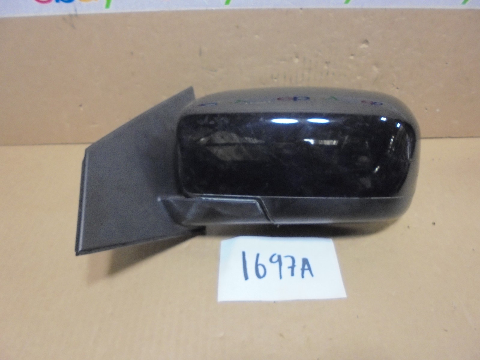 08 09 10 Mazda CX-9 DRIVER side Mirror Used Power Black #1697-A