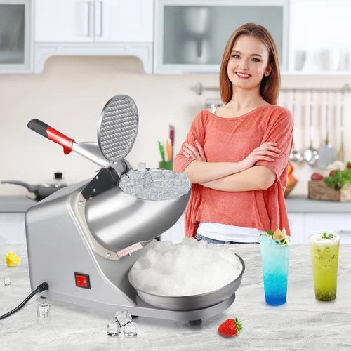 Tabletop Electric Ice Crusher Machine Shaver Shaved Icee Snow Cone Maker 143lbs - Bild 2 von 23