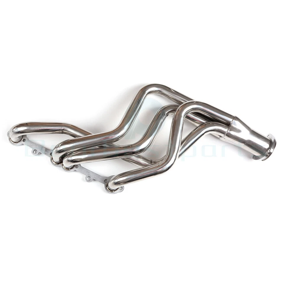 For Small Block Chevy Heavy Duty Truck Header Set Stainless Steel 1973-1985 - Imagem 4 de 4