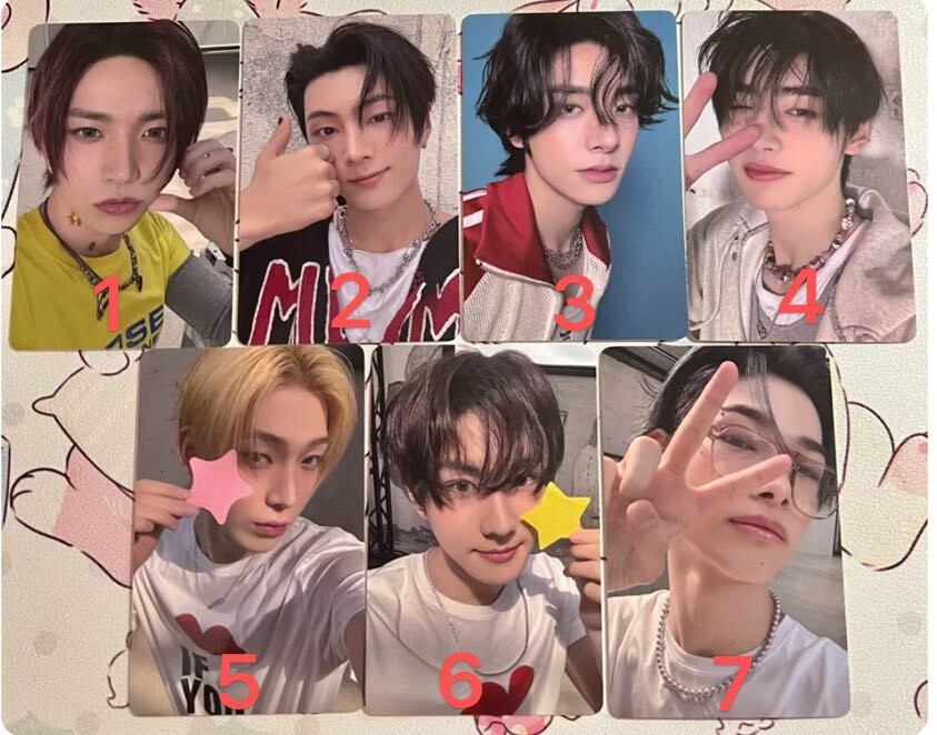 Enhypen ROMANCE UNTOLD China YZY1.0 Fan Sign Official Enhypen ROMANCE UNTOLD China YZY1.0 Fan Sign Official