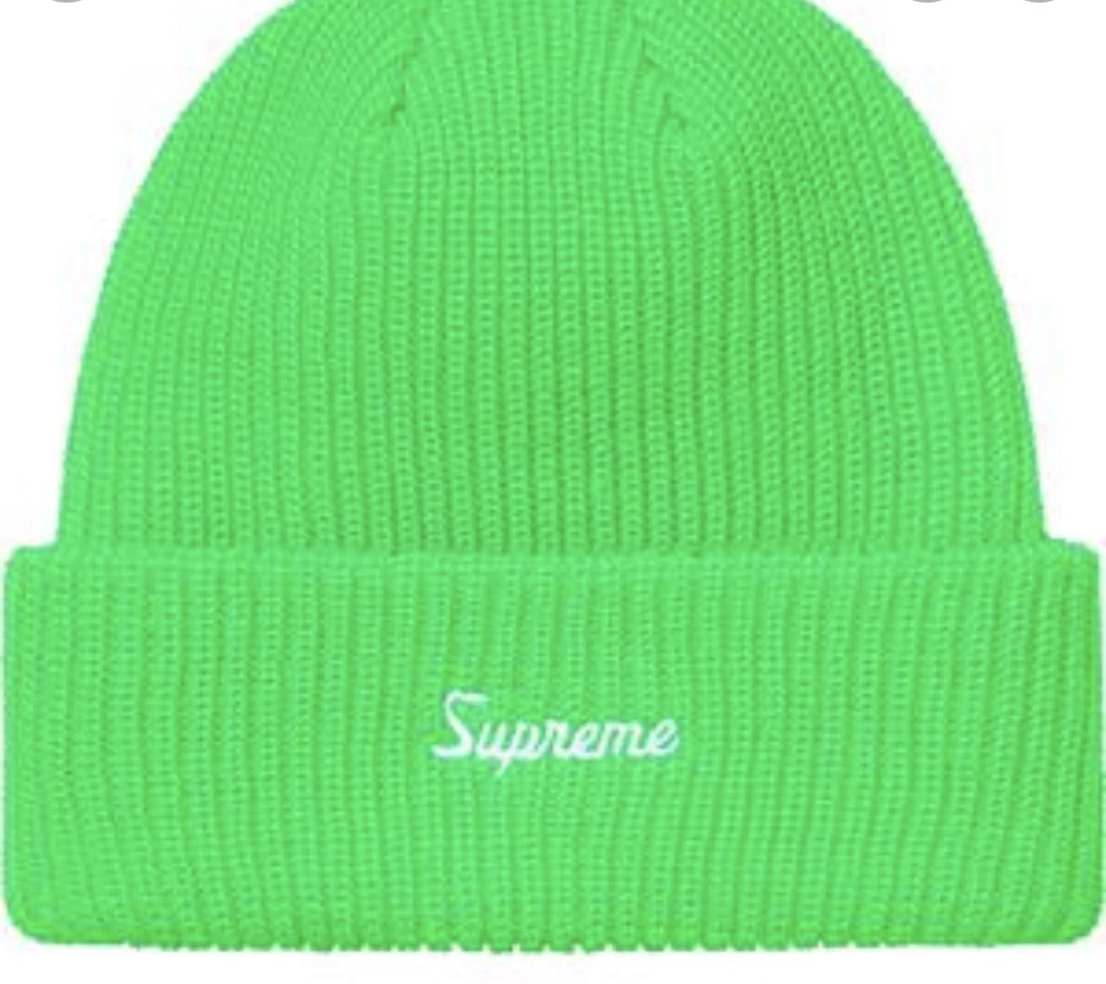 Supreme Loosegauge FW21 vert clair 100 % authentique