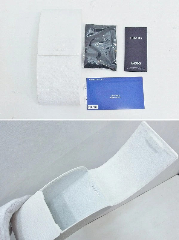 PRADA Square Sunglasses SPR07R-F Brown kz4208177840 thumbnail 6