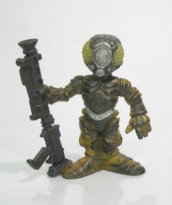 Hasbro 2004 Star Wars Galactic Heroes Bounty Hunter 4-LOM Figure Loose