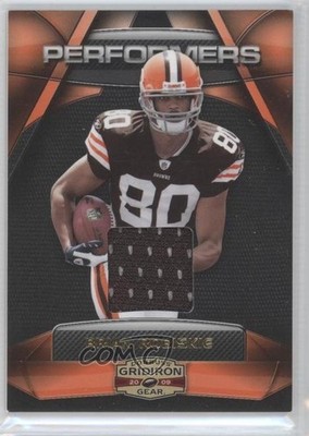 2009 Donruss Gridiron Gear Performers Jerseys /250 Brian Robiskie Rookie RC 0a7