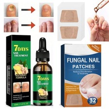 Toenail Fungus Treatment Nail Repair Oil Fungal Nail Patches for Discolored Nail