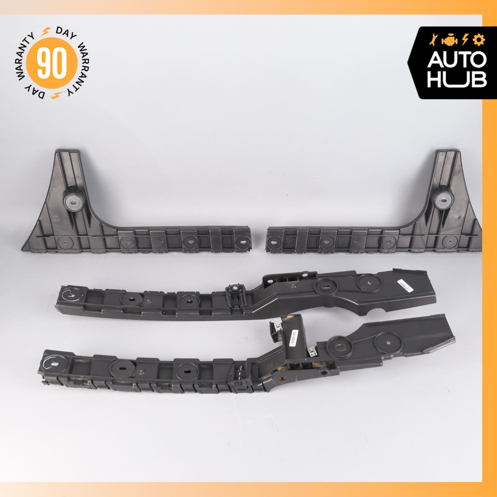 12-15 Bentley Continental GTC GT Rear Bumper Holder Support Brackets Set OEM 11k