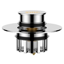 Bathtub Stopper  Shower Drain Hair Catcher,Pop-up Tub Stopper with Effective Fi