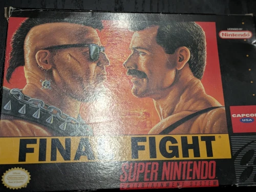 Final Fight SNES Super Nintendo Game Complete in Box