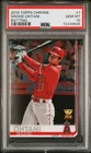 Shohei Ohtani 2019 TOPPS CHROME BATTING #1 PSA 10 GEM MT