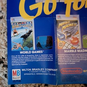 GIOCHI CALIFORNIA - SOLO INSERTO POSTER PROMO NINTENDO NES (NO GIOCO) 1988