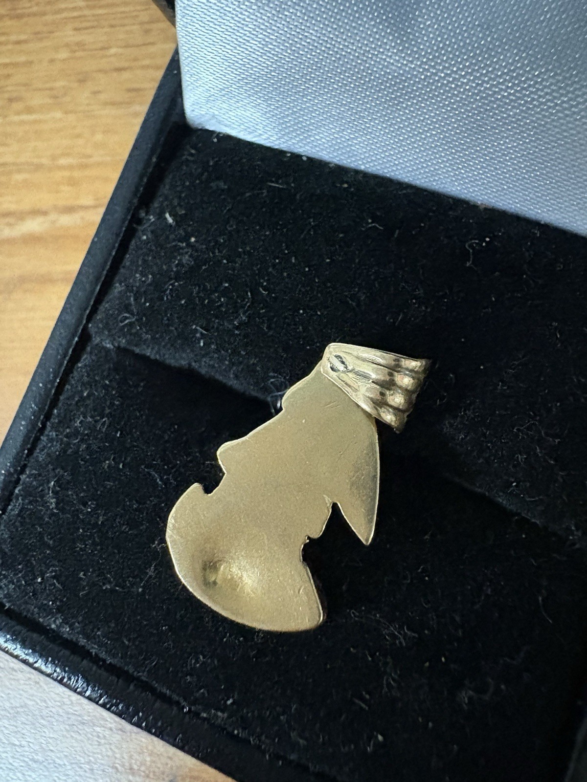 SOLID 18K YELLOW GOLD SAINT MICHAEL ARCHANGEL Pen… - image 7