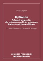 Optionen Ulrich Lingner Taschenbuch Xviii Deutsch 1991 Gabler Verlag