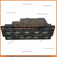 For Komatsu PC-6EO 228US air conditioning control panel switch accessories