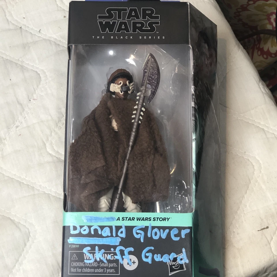 星球大战黑色系列套装定制唐纳德·格洛弗“Skiff Guard”伪装 🔥 — 第 2/4 张图片