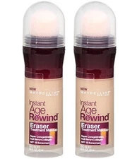 (2Pack) Maybelline New York Instant Age Rewind Eraser Treatment - 260 Buff
