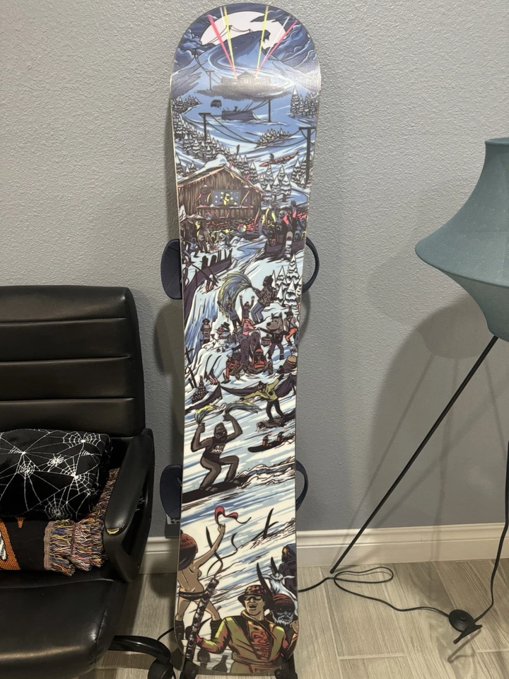 Snowboard DC Pbj 2021 talla 157 con encuadernación Burton  Foto 2 de 4