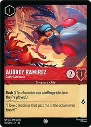 Audrey Ramirez - Gutsy Mechanic (107/204) Wilds Unknown Cold Foil