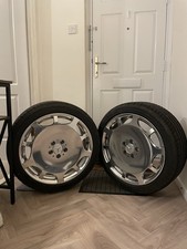 Mercedes Maybach Style Monoblock Chrome Alloys 19 Inch X 4