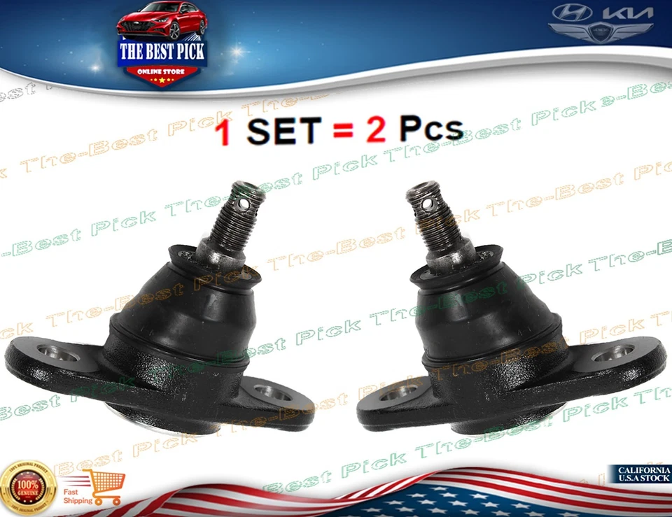 2 ШТ ⭐ОРИГИНАЛЬНЫЕ⭐шаровые шарниры спереди для 2006-2011 Hyundai Accent Kia Rio5 517601G001 - Изображение 2 из 4