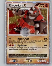Rhyperior LV.X 145/146 Holo LV.X Rare Legends Awakened Pokemon Holo LP on eBay