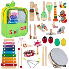 Wooden Musical Instruments for Toddlers