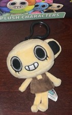 LIMITED OFFICIAL DANDYS WORLD GAME SHELLY PLUSH KEYCHAIN CLIP SERIES 1