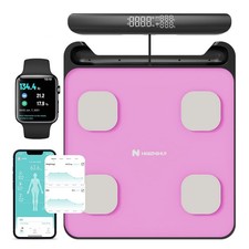 FITDAYS 8-Electrode Smart Scale: Full Body Composition Analyzer, 27 Metrics v...