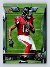 2015 Topps Chrome - Rookies Justin Hardy #149 (RC)