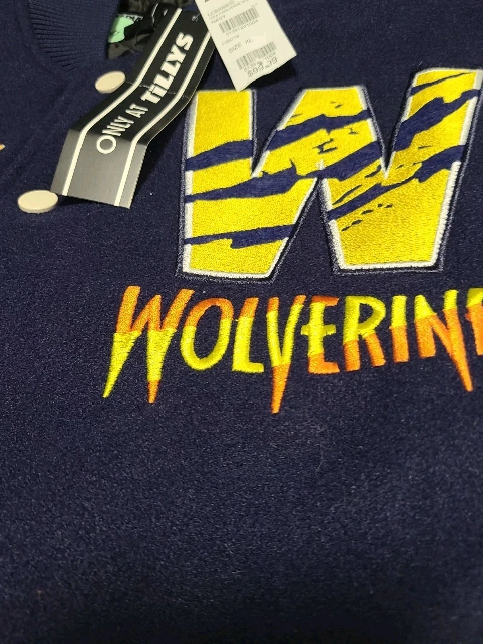 CVLA x Marvel Wolverine Varsity Jacket  Men's