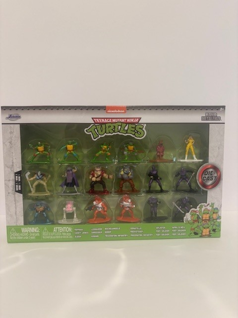 Teenage Mutant Ninja Turtles Nano Metal 18-Pack Series 1 Die-cast Figures New