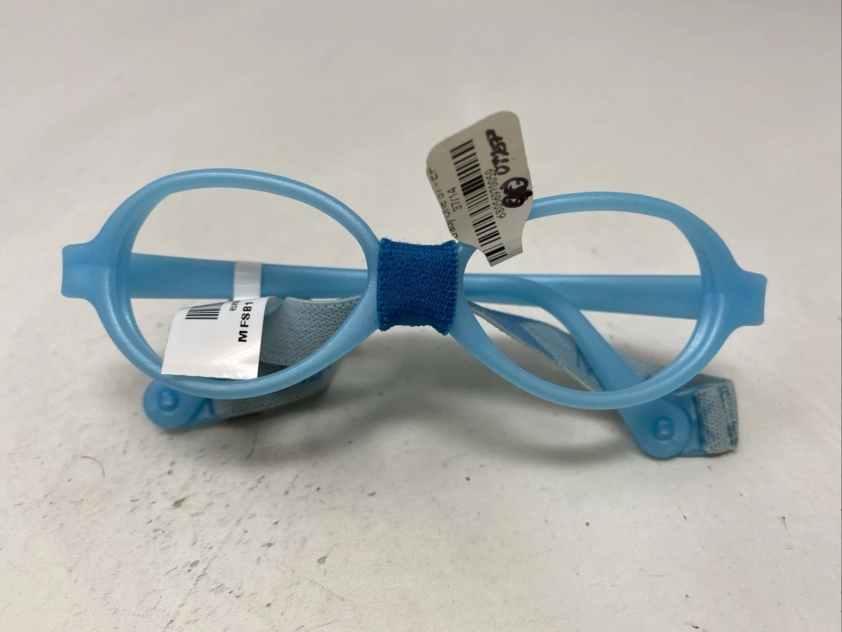 Monture De Lunettes Mira Flex Italy BABY ONE J - Plastique Noir, Jante Complète, 37-14, Pour Enfants Unisexe