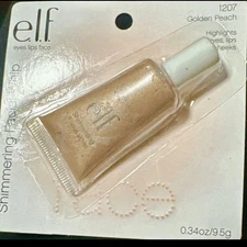 e.l.f. elf Shimmering Facial Whip Highlighter in Golden Peach 1207 NOS