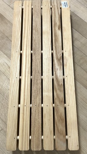 Crate & Barrel Messerblock mit 11 Schlitzen in Schublade Massivholz #548-693 - Bild 3 von 6