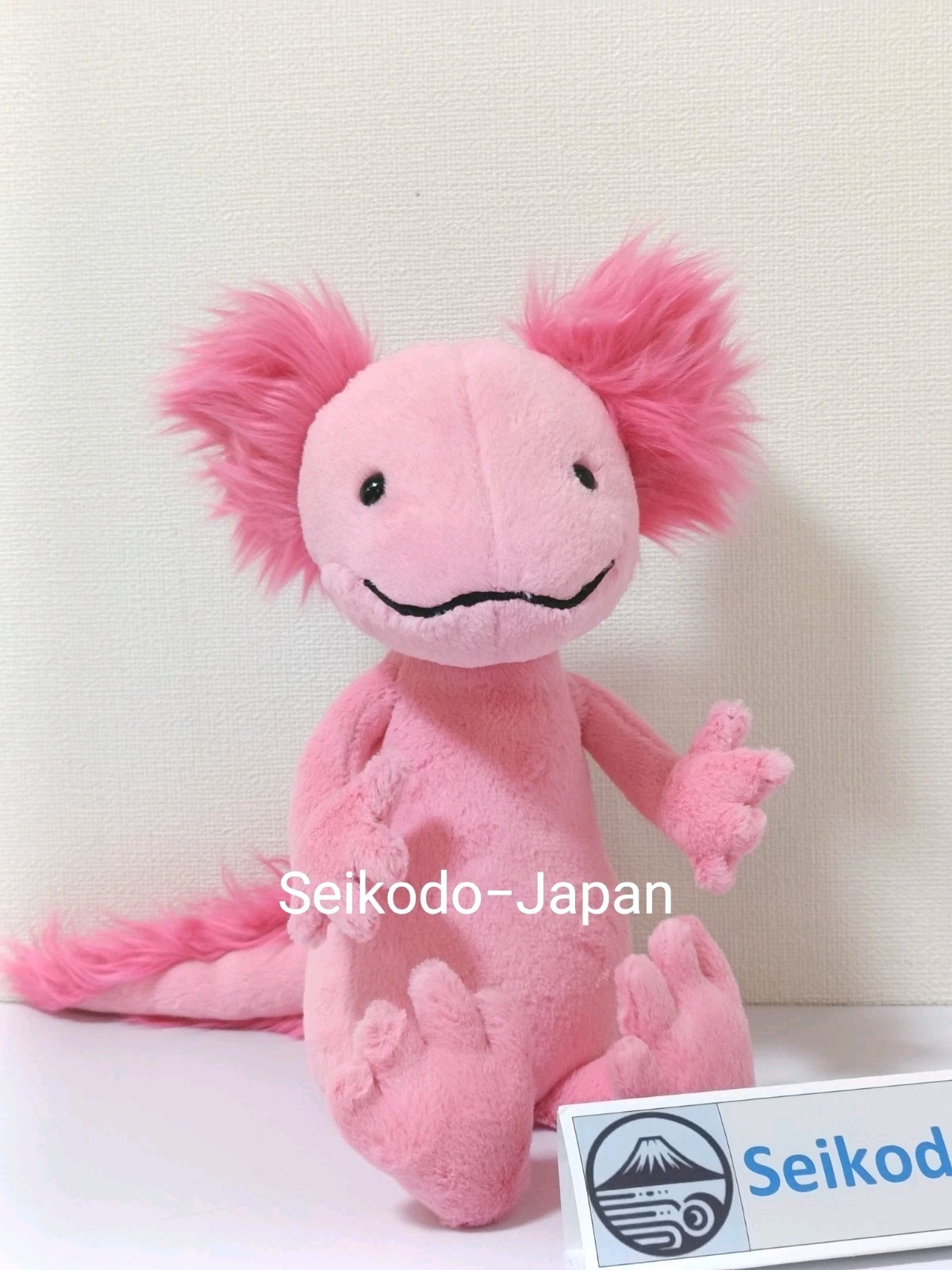 JellyCat Plush Alice Axolotl Medium H27cm(10.6in) - Free Shipping
