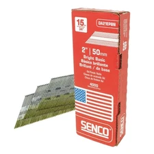 SENCO DA21EPBN (4000/PK) 15-Ga 34° 2" Angled Strip Finish Nails New
