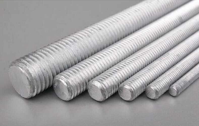 5/8-11 X 3' A307 Grade A All Thread Rods Hot Dipped Galvanized 8 Sticks