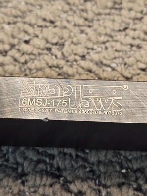 Snap Jaws 6MSJ-175 6″ Steel 3/4 X 1-3/4 X 6 Milling Quick-Change