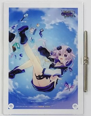 Neptunia Acryl Charakterplatte AmiAmi A5 Größe Konsole weiches Zubehör