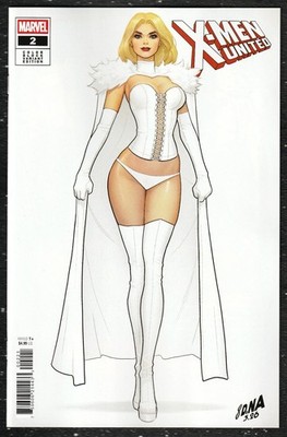 X-Men United #2 David Nakayama Color Block White Variant NM
