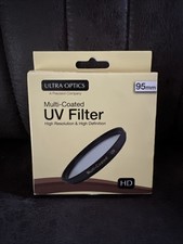 Ultra Optics UV 95 mm Filter Multi-Coated High Resolution  HD
